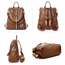 Load image into Gallery viewer, Women Leather Backpack