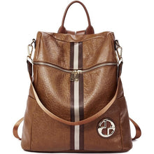 Load image into Gallery viewer, Women Leather Backpack