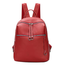 Load image into Gallery viewer, Women Leather Backpack