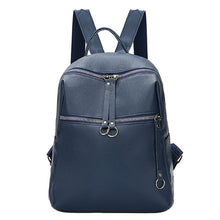Load image into Gallery viewer, Women Leather Backpack