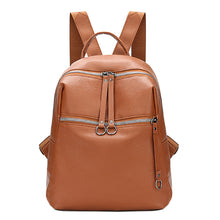 Load image into Gallery viewer, Women Leather Backpack